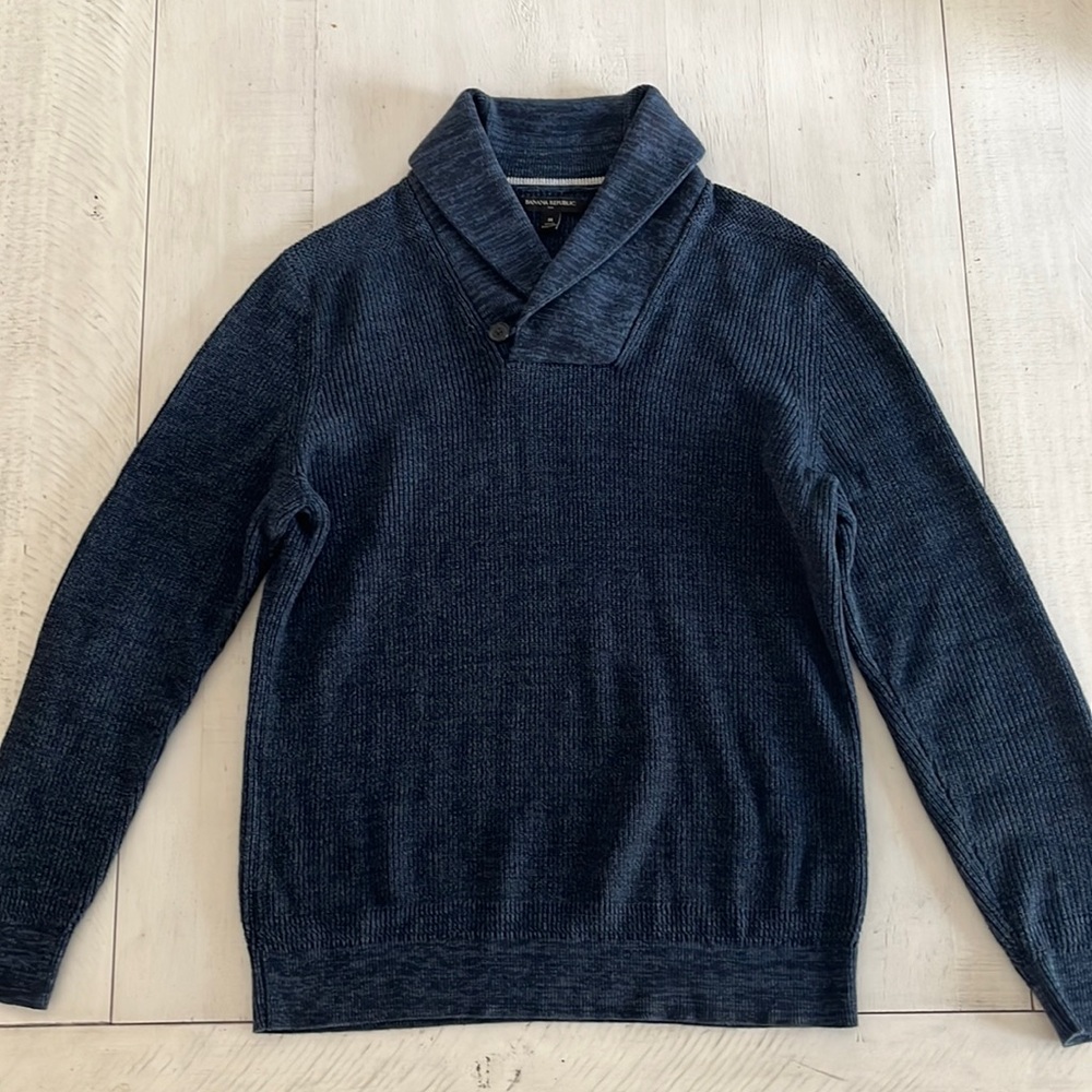 Banana Republic Shawl Collar Sweater NWOT